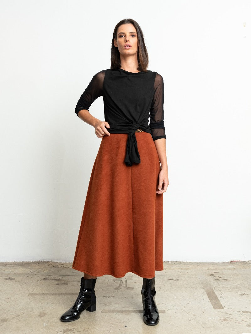 Tokyo mesh sleeve top