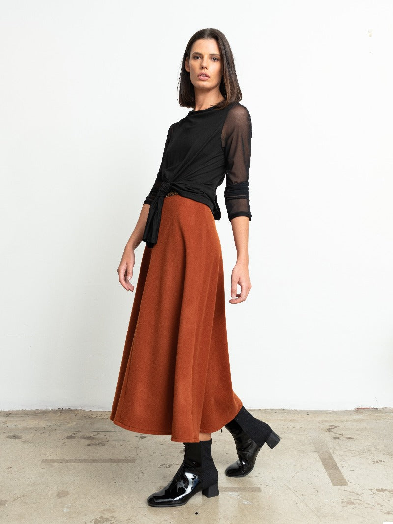 Tokyo mesh sleeve top