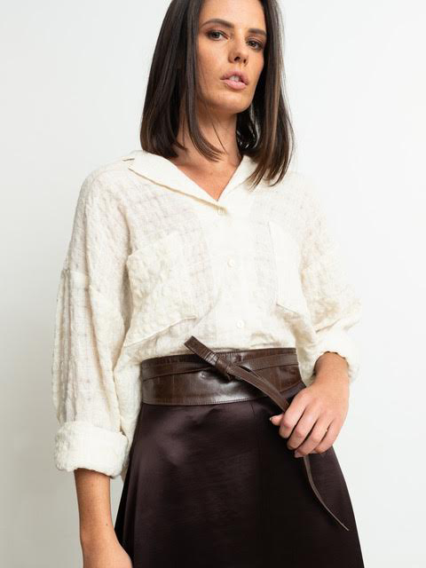 Leather Wrap Belt