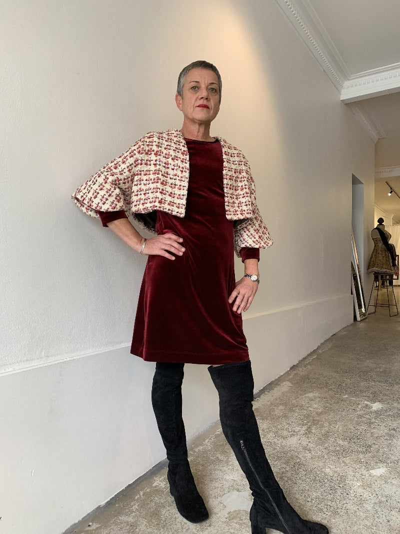 Lucia Velvet Mini Dress
