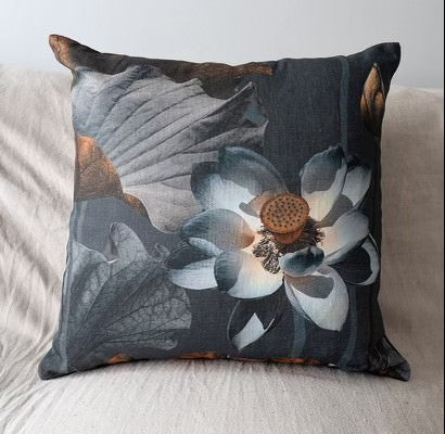 MS CHIEF DESIGNS Linen Cushion in Lotus Morning