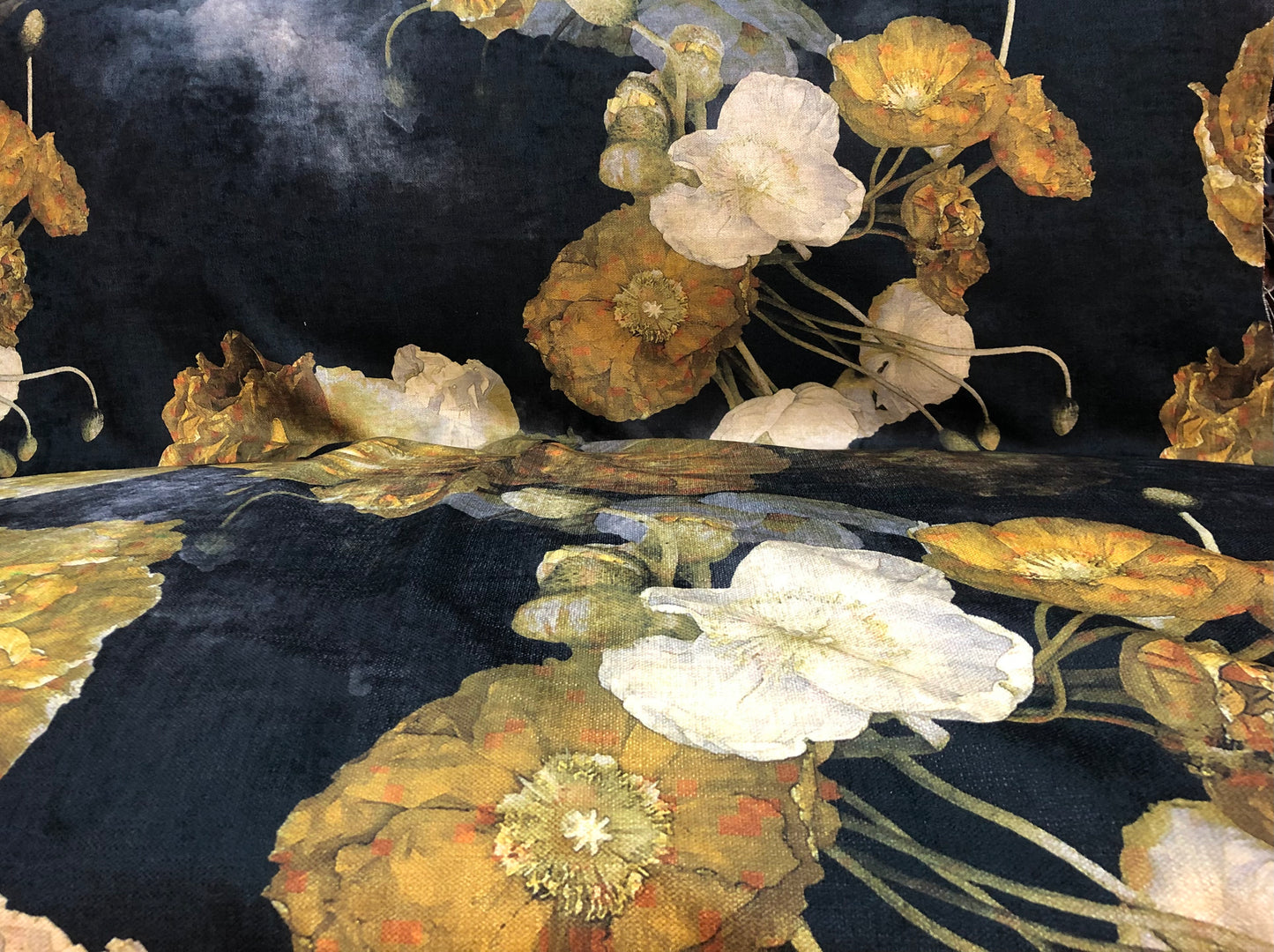 MS CHIEF DESIGNS Sulphur Poppies in Chenille