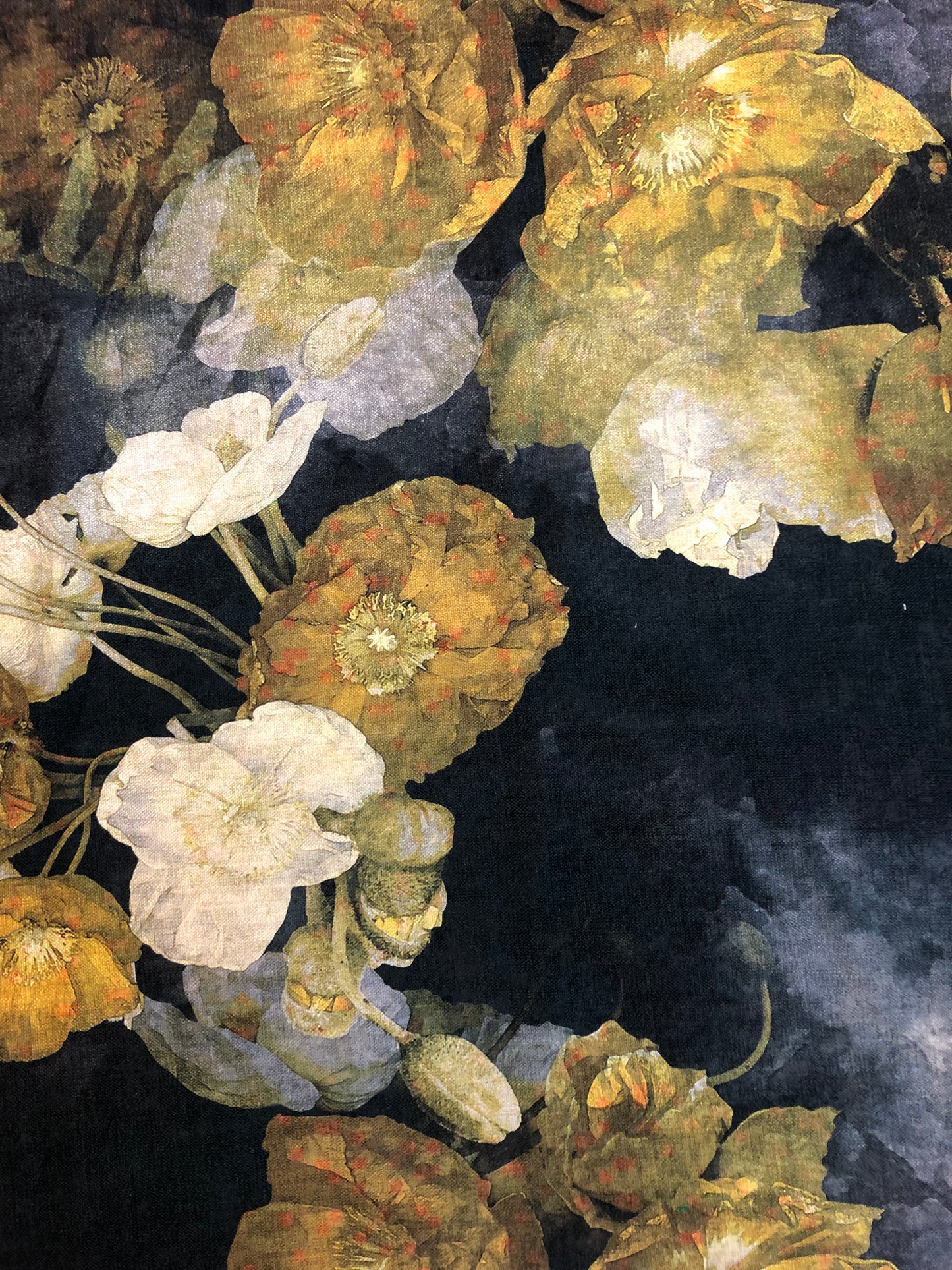 MS CHIEF DESIGNS Sulphur Poppies in Chenille