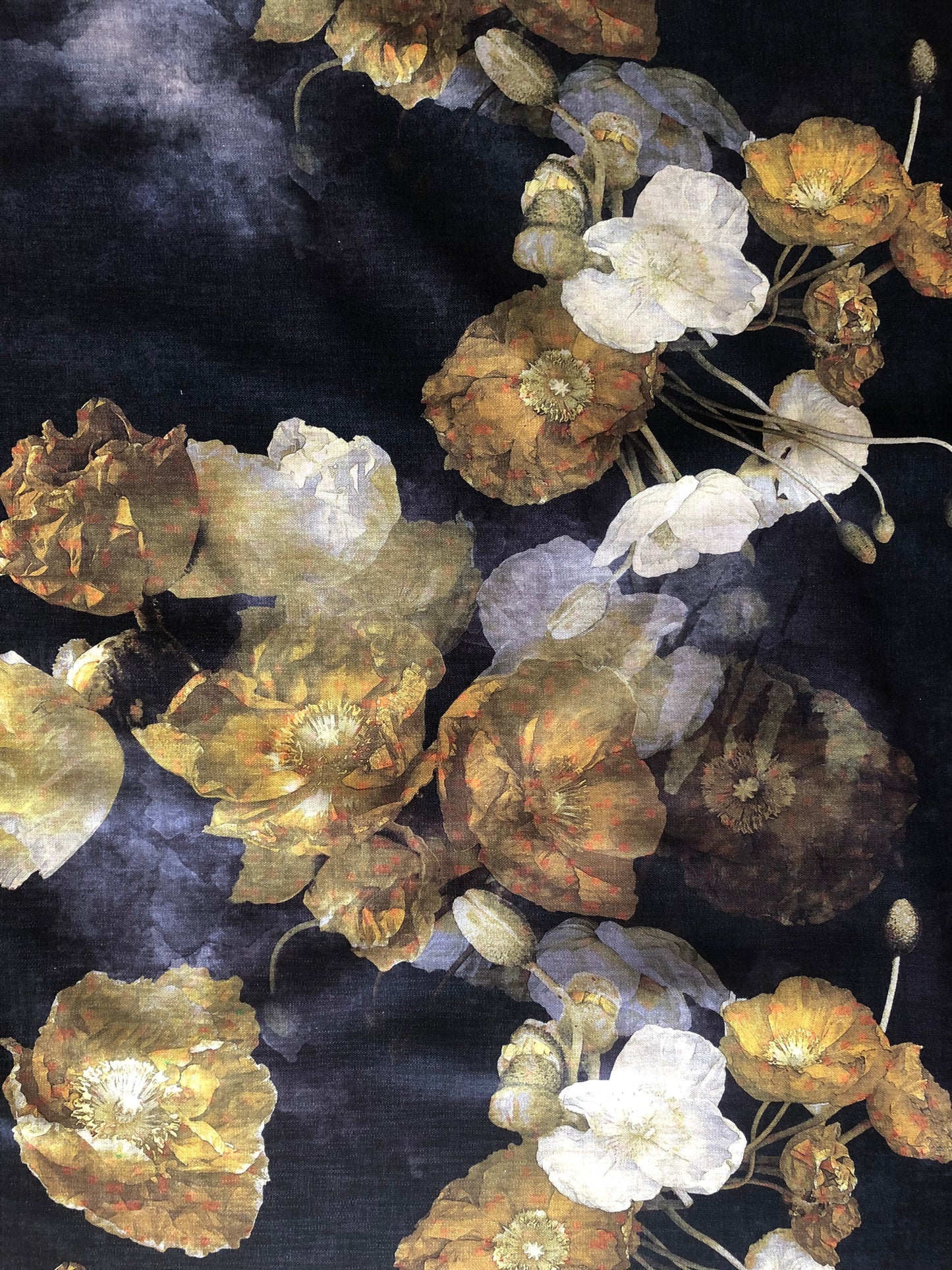 MS CHIEF DESIGNS Sulphur Poppies in Chenille