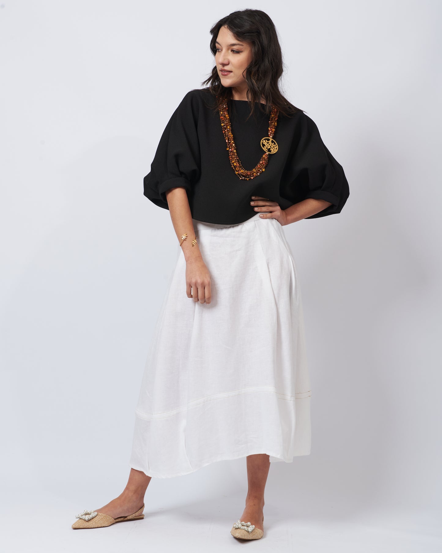 Cloud Double Crepe Top