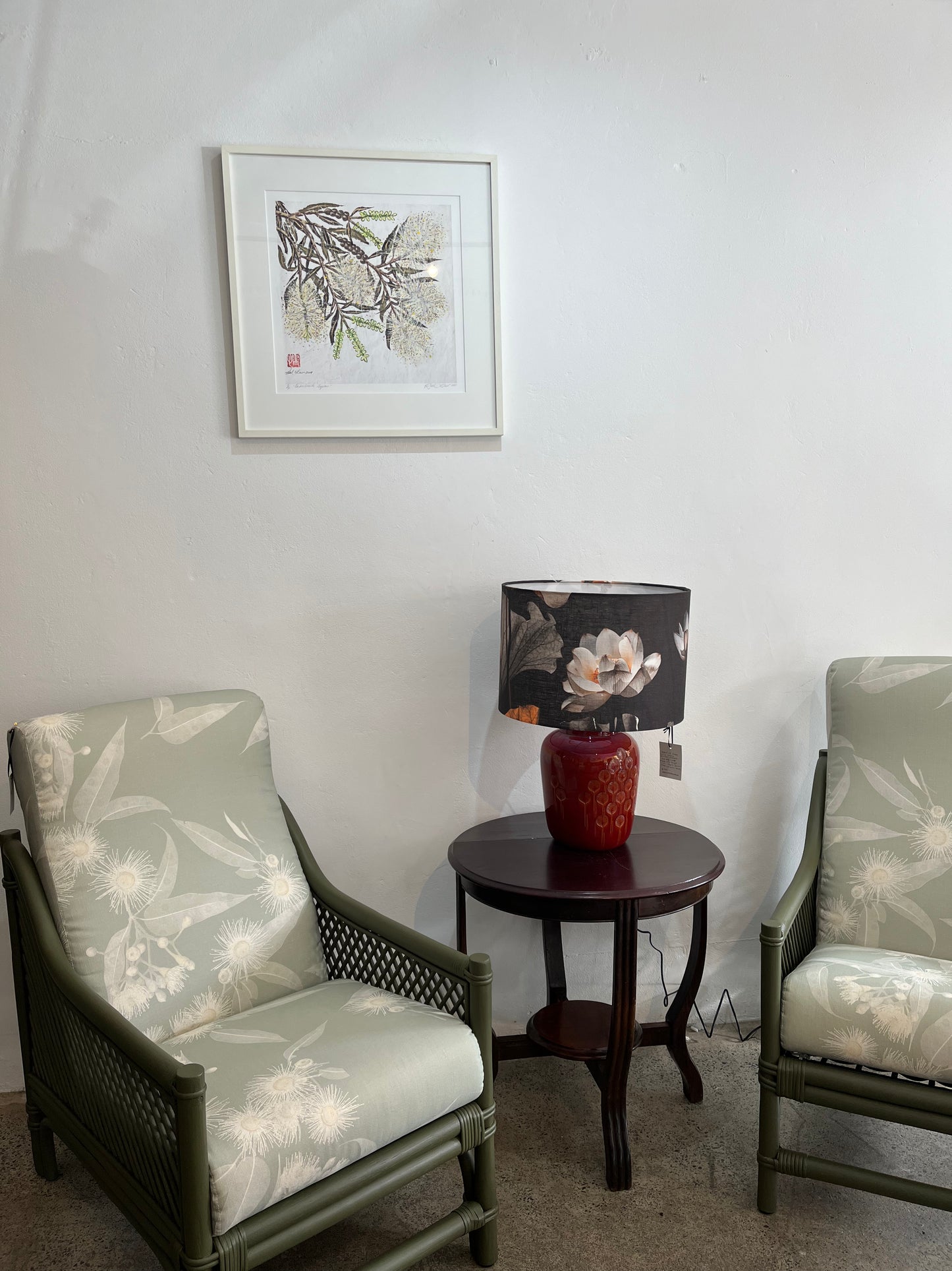 Cane Chairs in Kalypto Mint