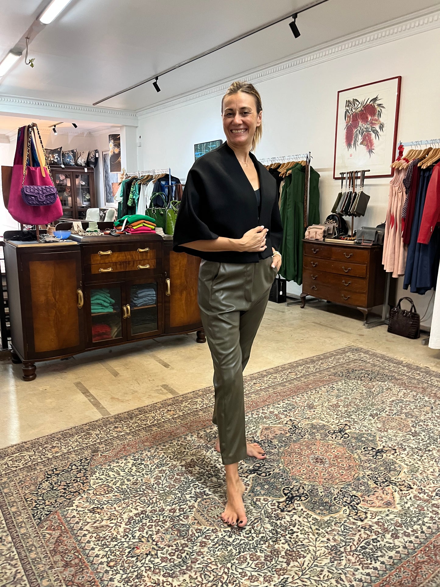 Caterina Leatherette Pants