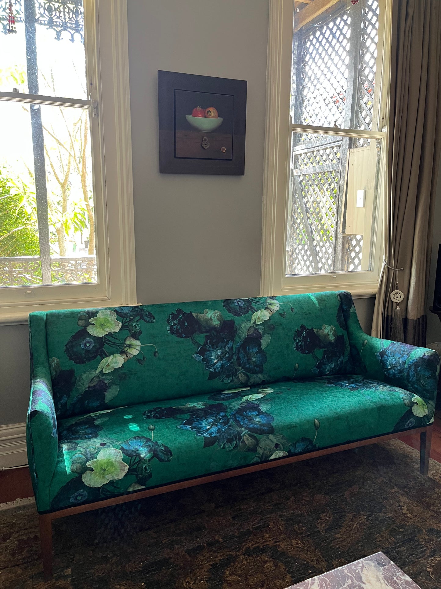 MS CHIEF DESIGNS Bed of Jade in Chenille