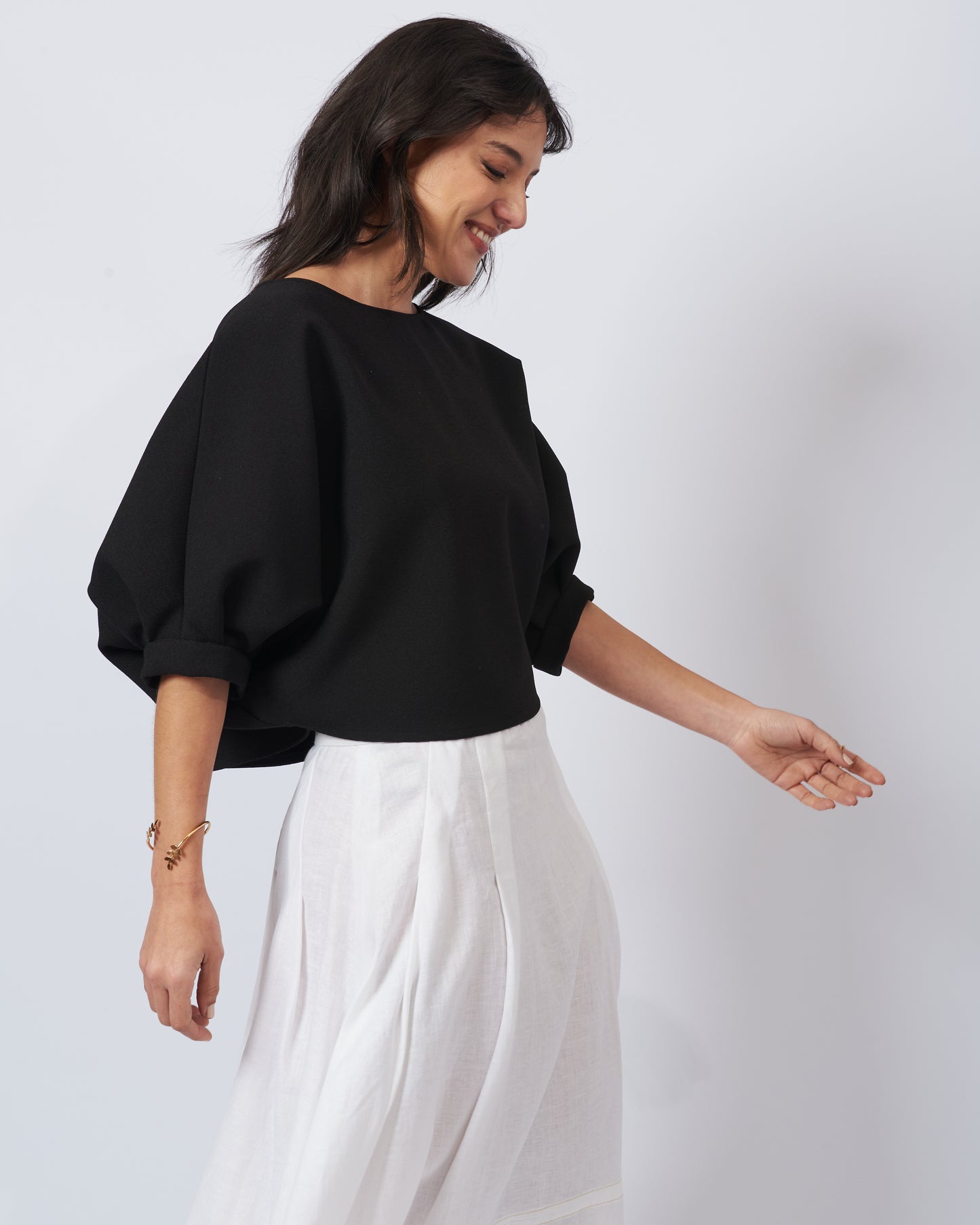 Cloud Double Crepe Top