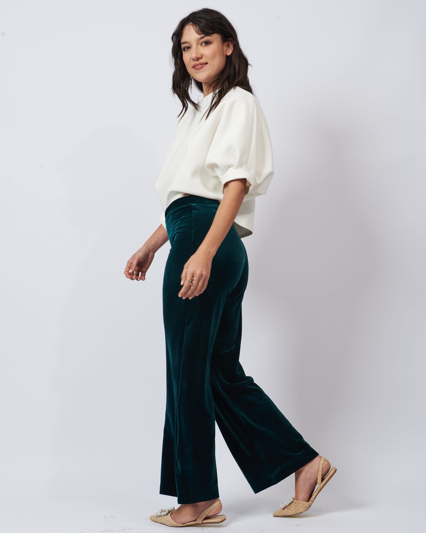 Velvet Pants black