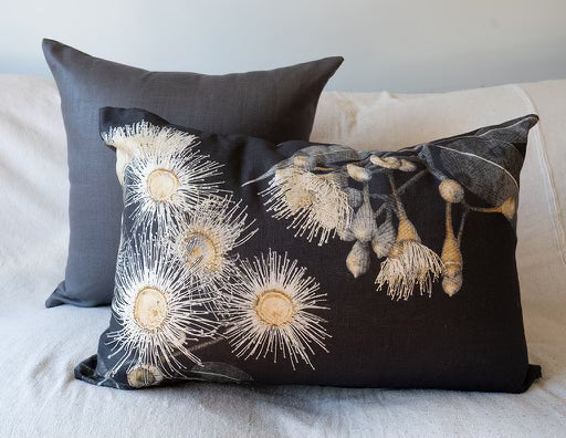 MS CHIEF DESIGNS Linen Cushion in Kalypto Yuki