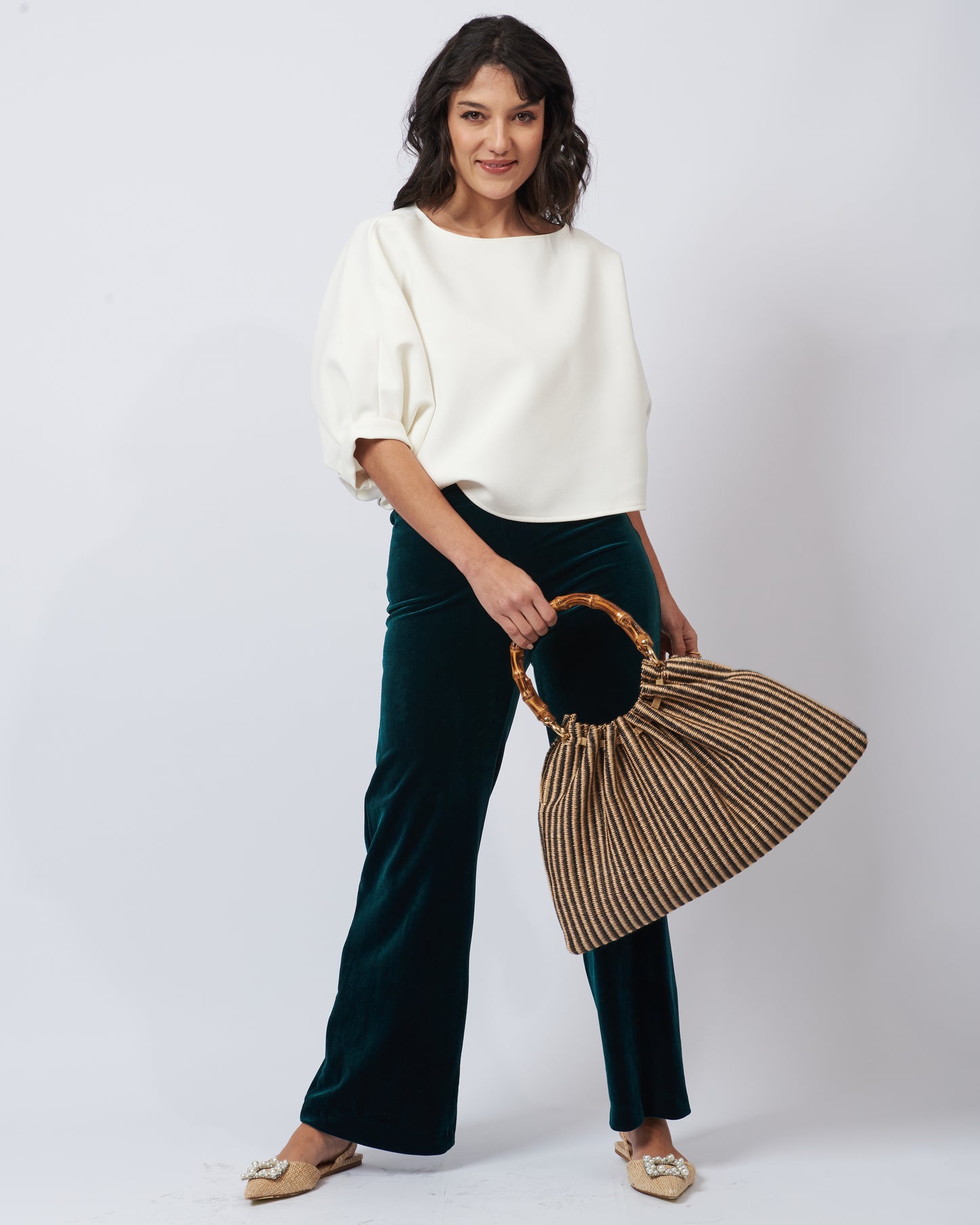 Velvet Pants black