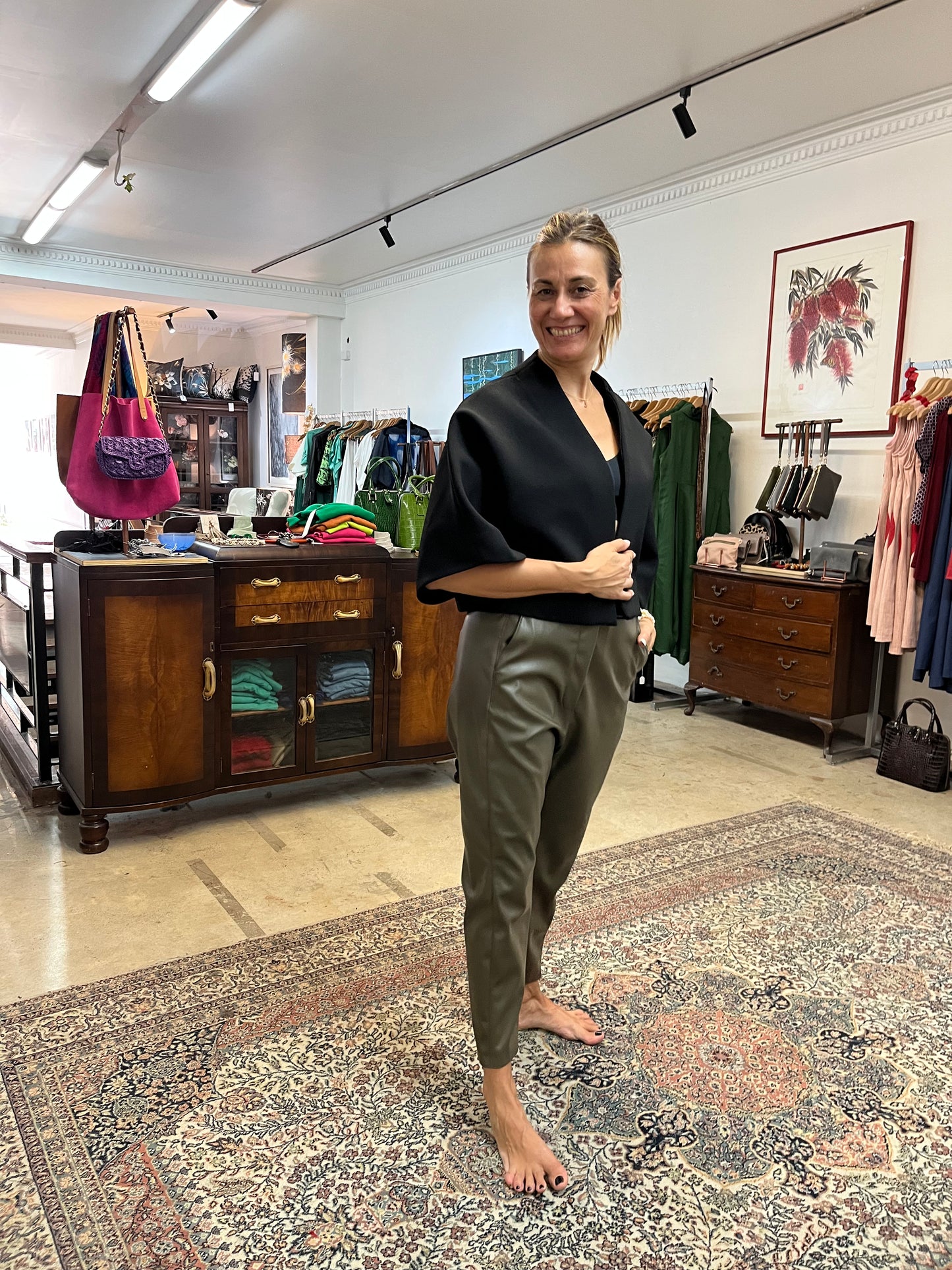 Caterina Leatherette Pants
