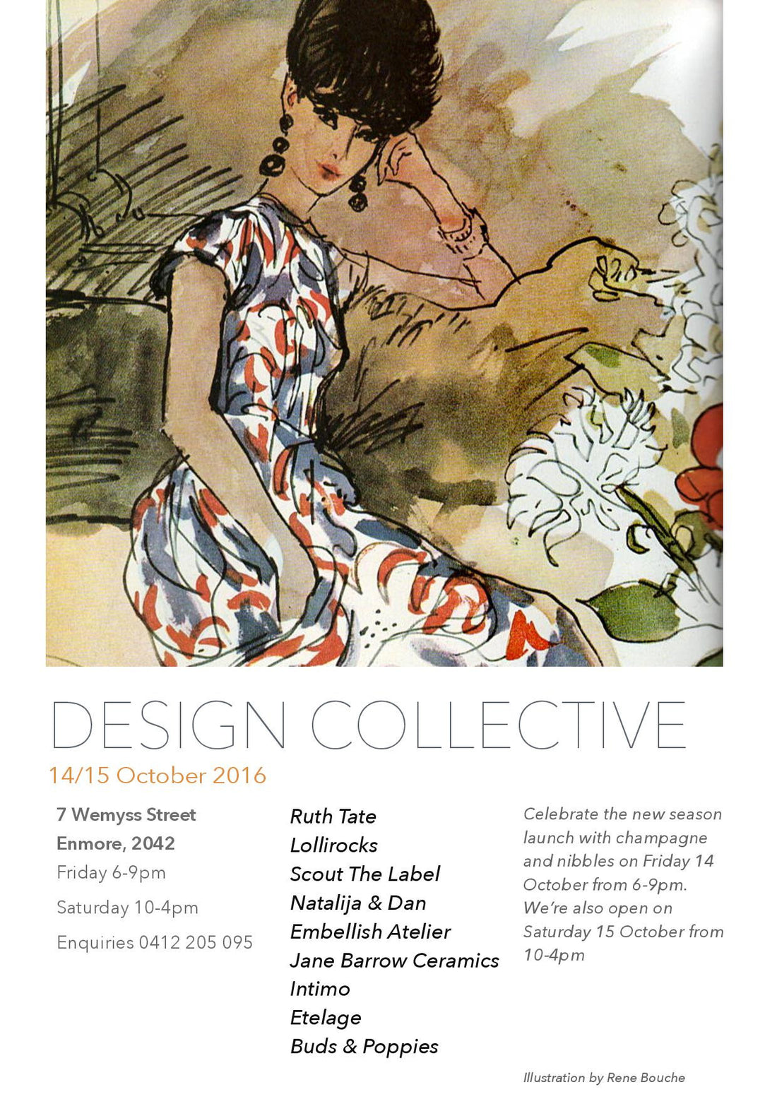Invitation to Spring/Summer Design Collective 14/15 October 2016