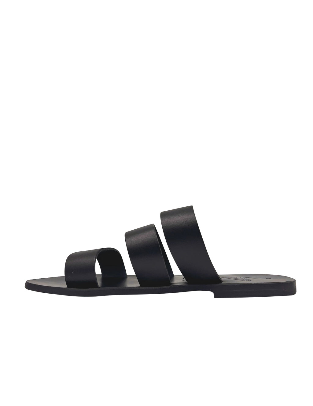 EVIE G Epsilon Black Sandals