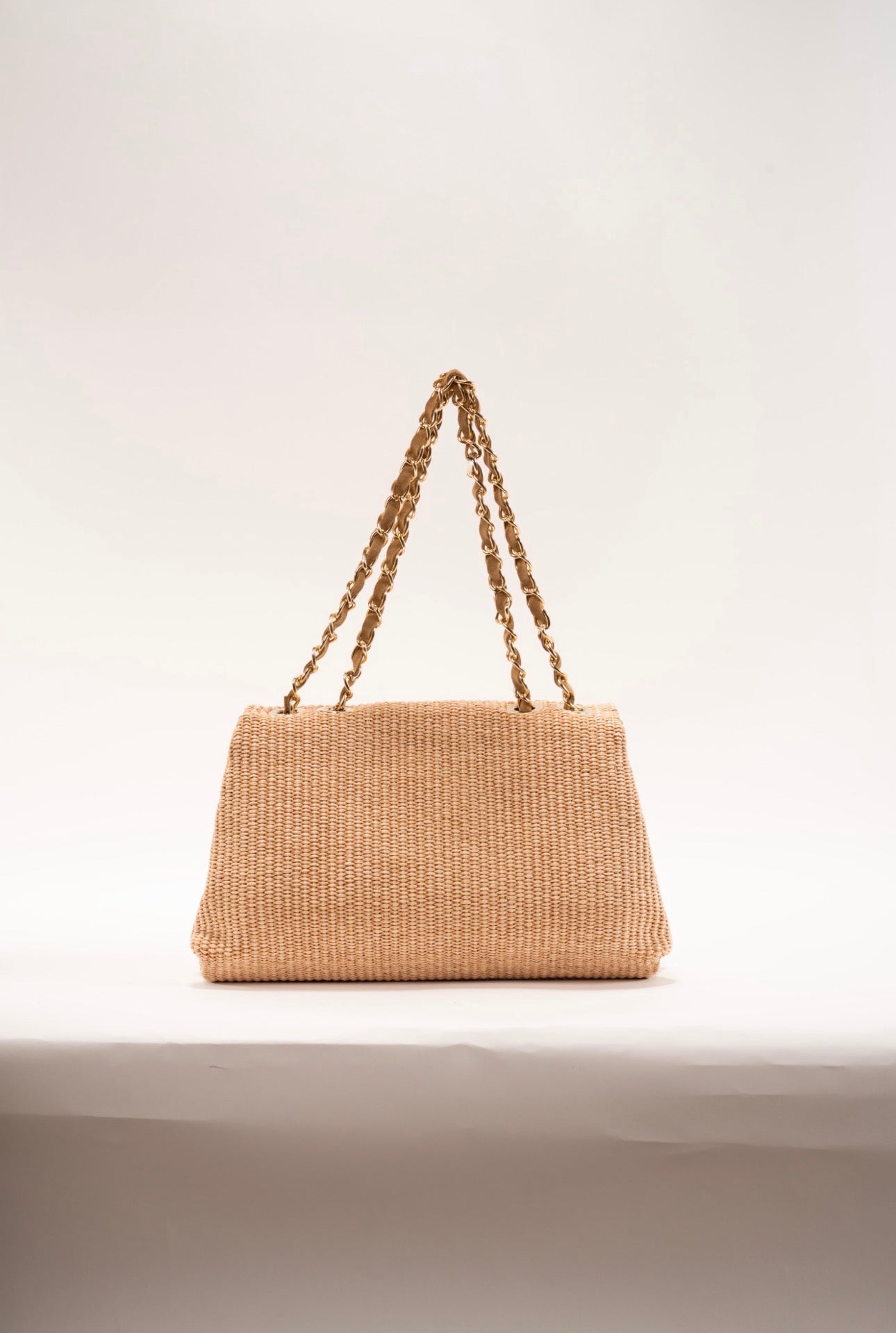 BIDINIS Clarice raffia bag Natural
