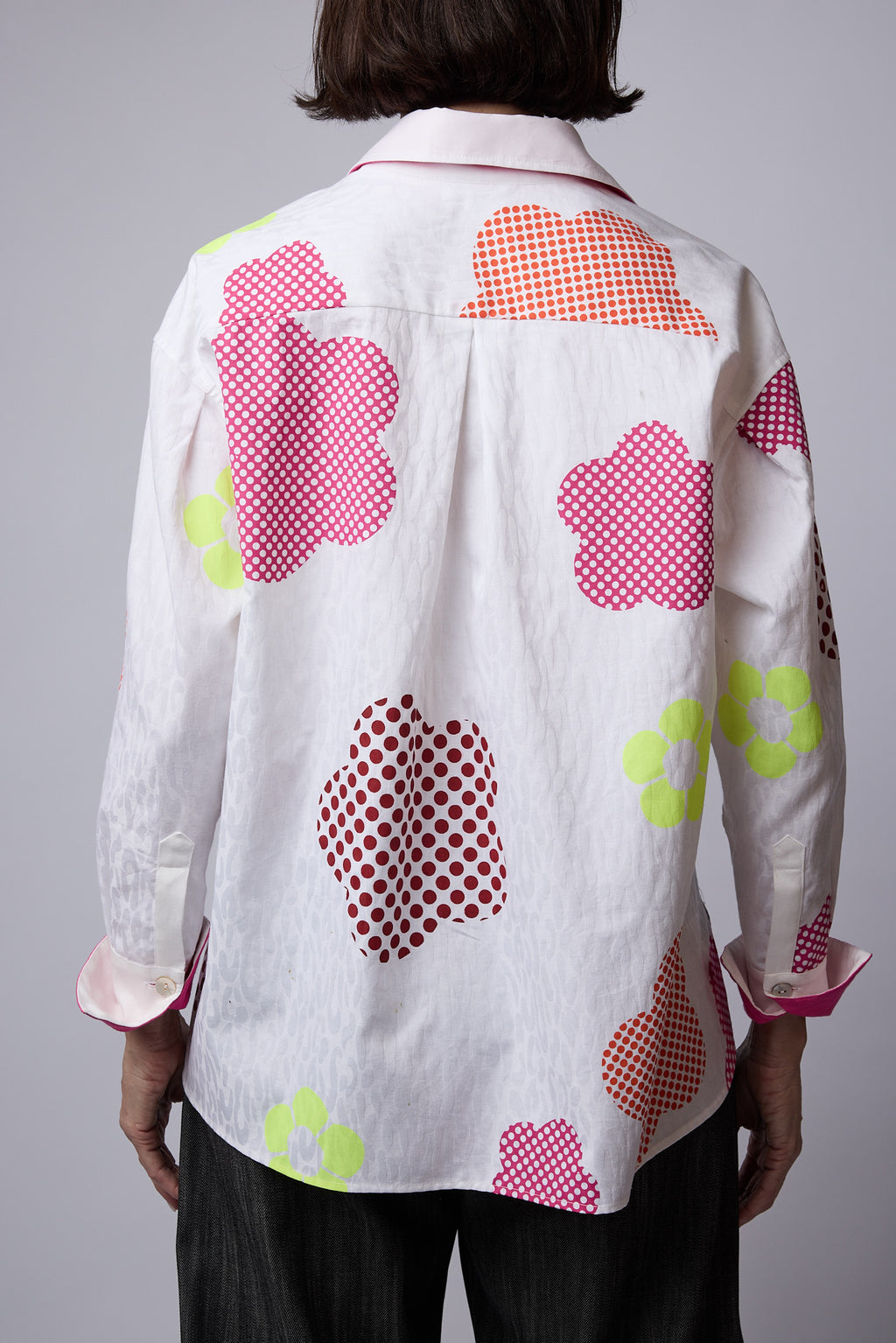 SYLVIA RILEY Calypso Shirt Flower Print