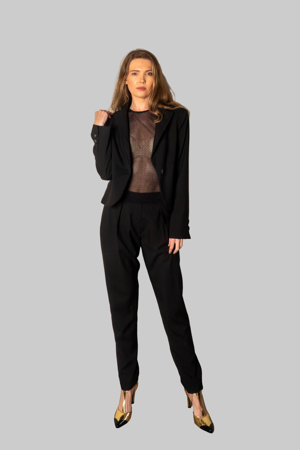 Lily Pants Black wool