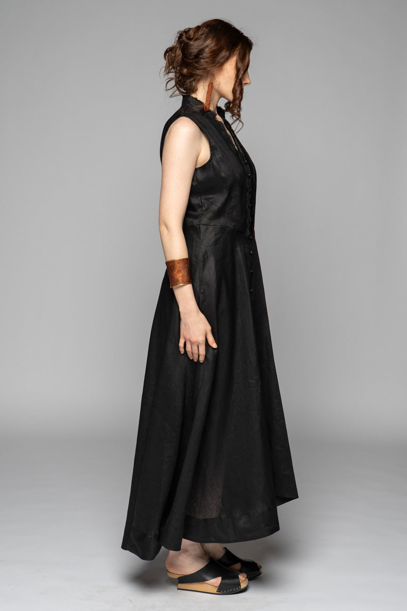 DOGSTAR Agnes Tuck Dress Black