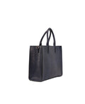BIDINIS Florence Tote Navy Lizardskin