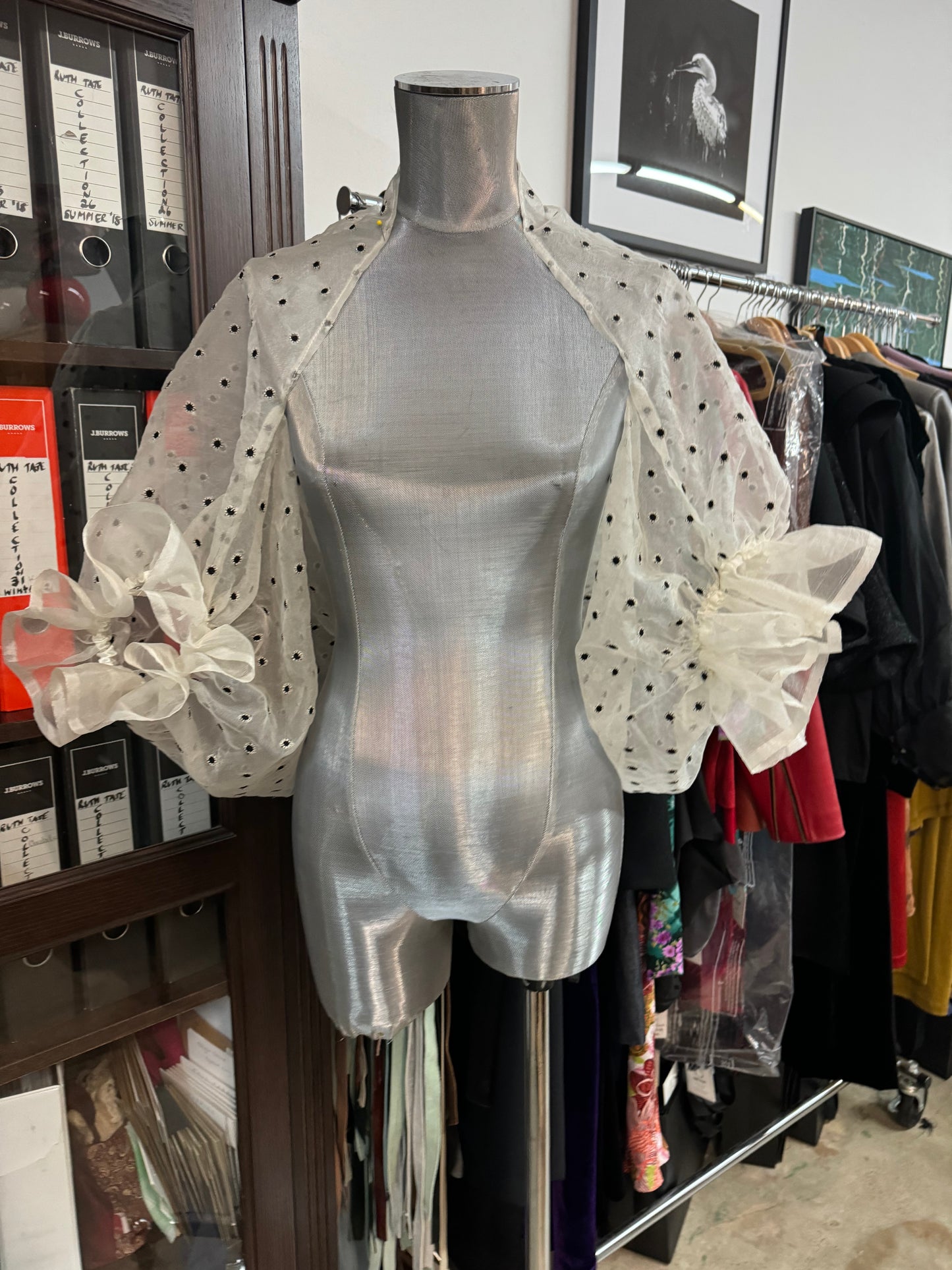 Silk Organza Shrug