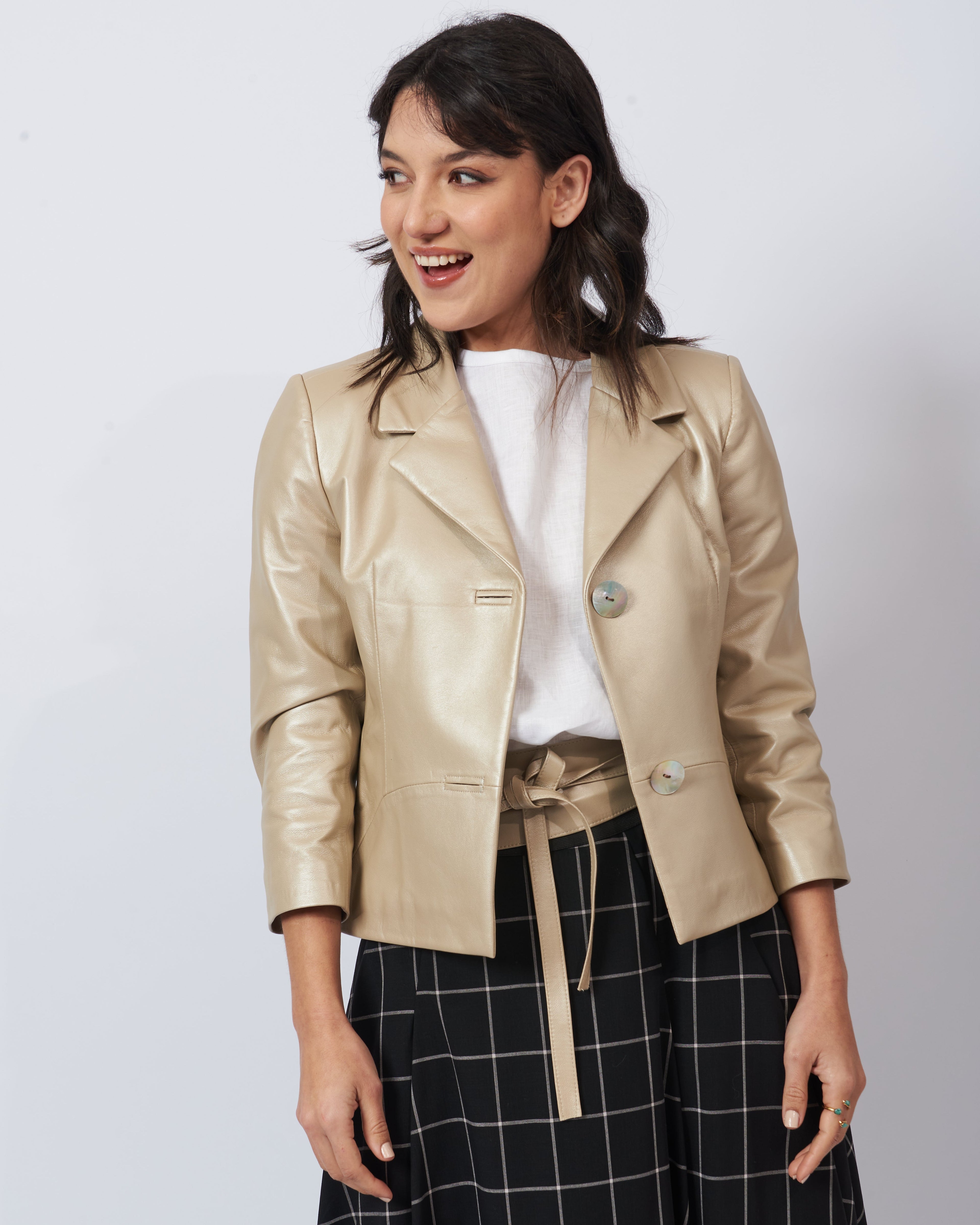 Bella Leather Jacket