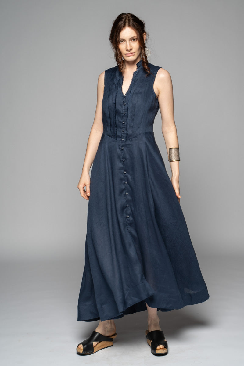 DOGSTAR Agnes Tuck Dress Ocean