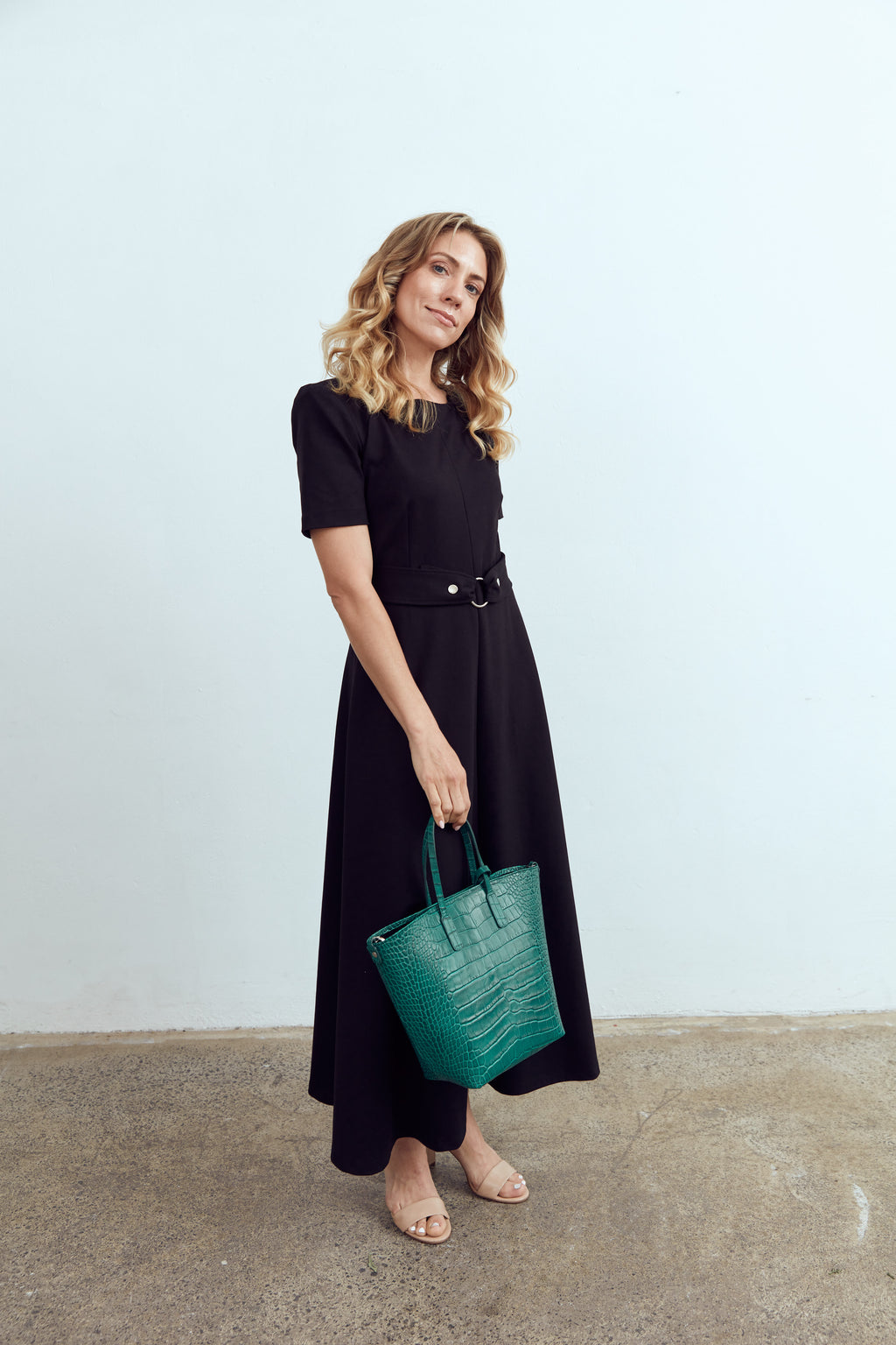 Indira Dress Navy