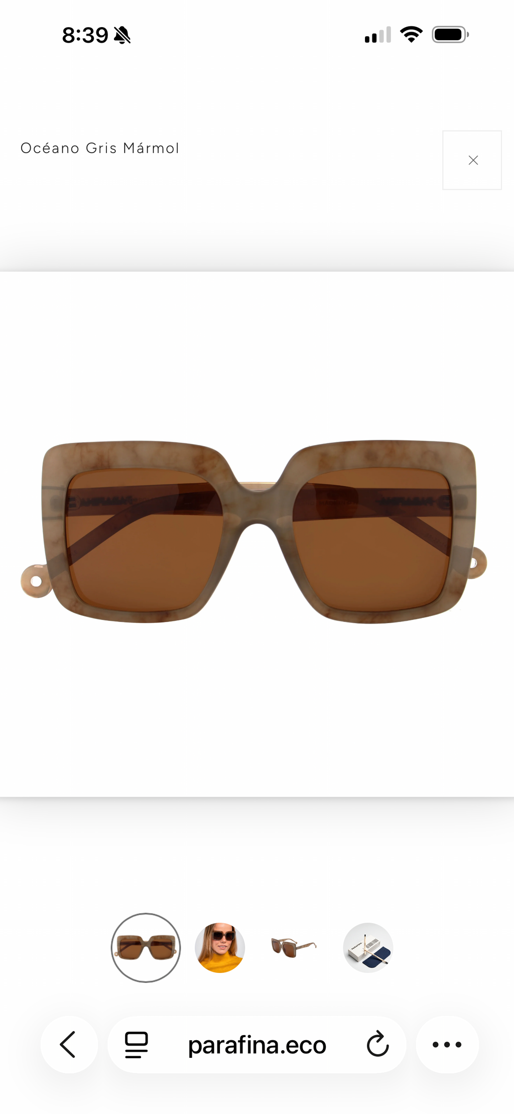 PARAFINA Oceano taupe