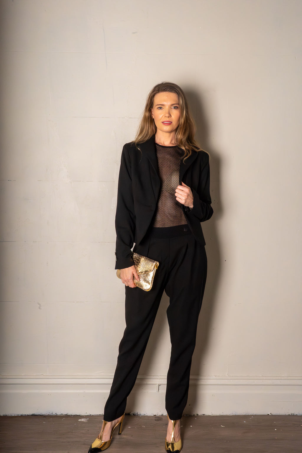 Lily Jacket Black wool