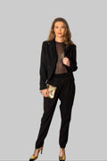 Lily Pants Black wool