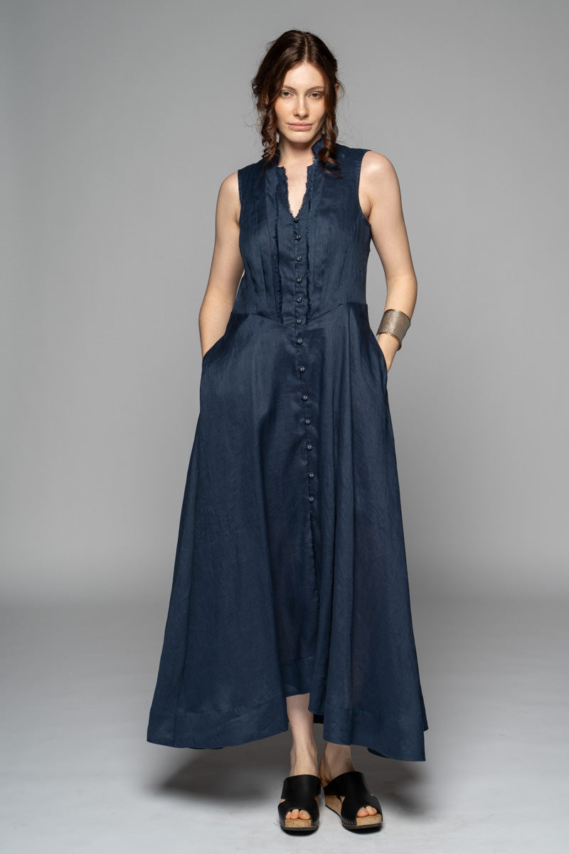 DOGSTAR Agnes Tuck Dress Ocean