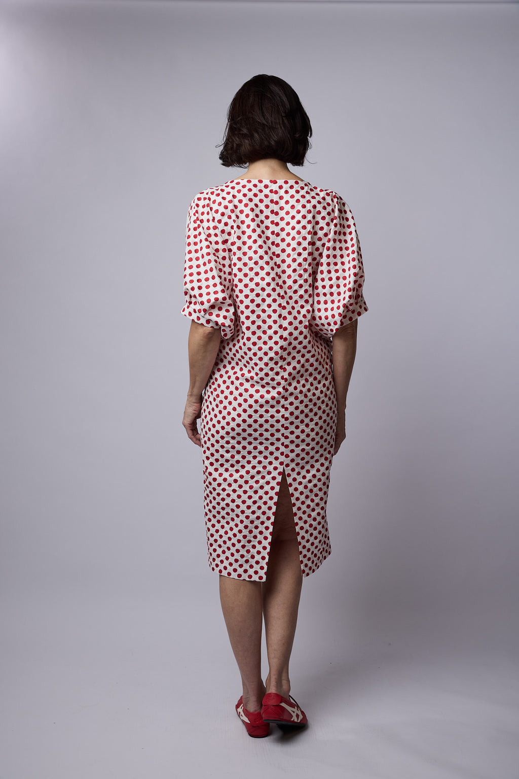 Cloud Dress Red Spot