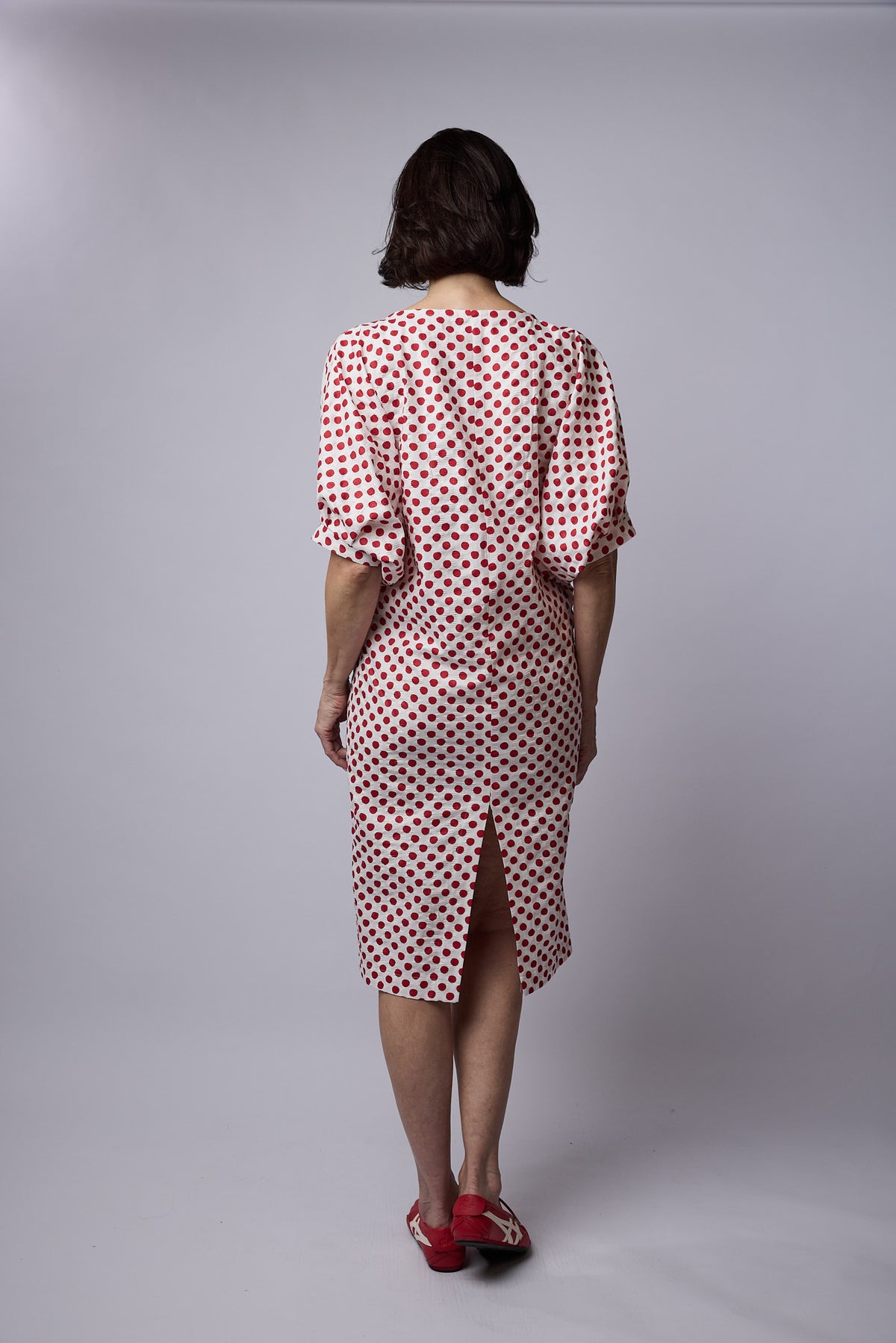 Cloud Dress Red Spot