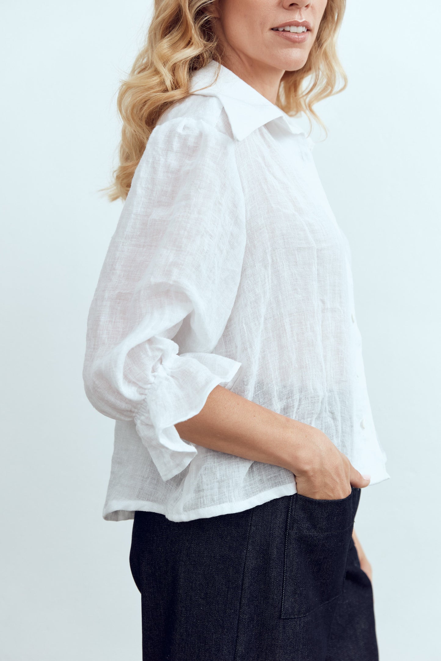 Lennox Shirt-white