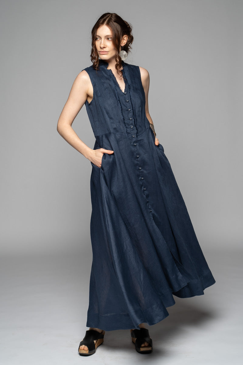 DOGSTAR Agnes Tuck Dress Ocean