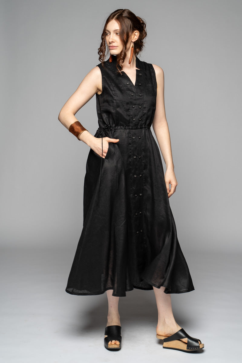DOGSTAR Agnes Tuck Dress Black