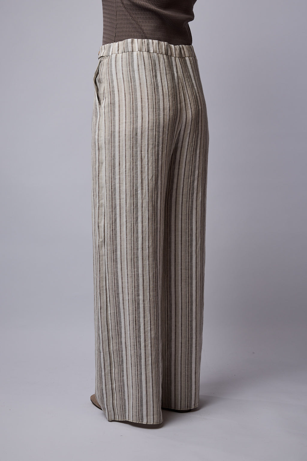 SYLVIA RILEY Remy linen pants