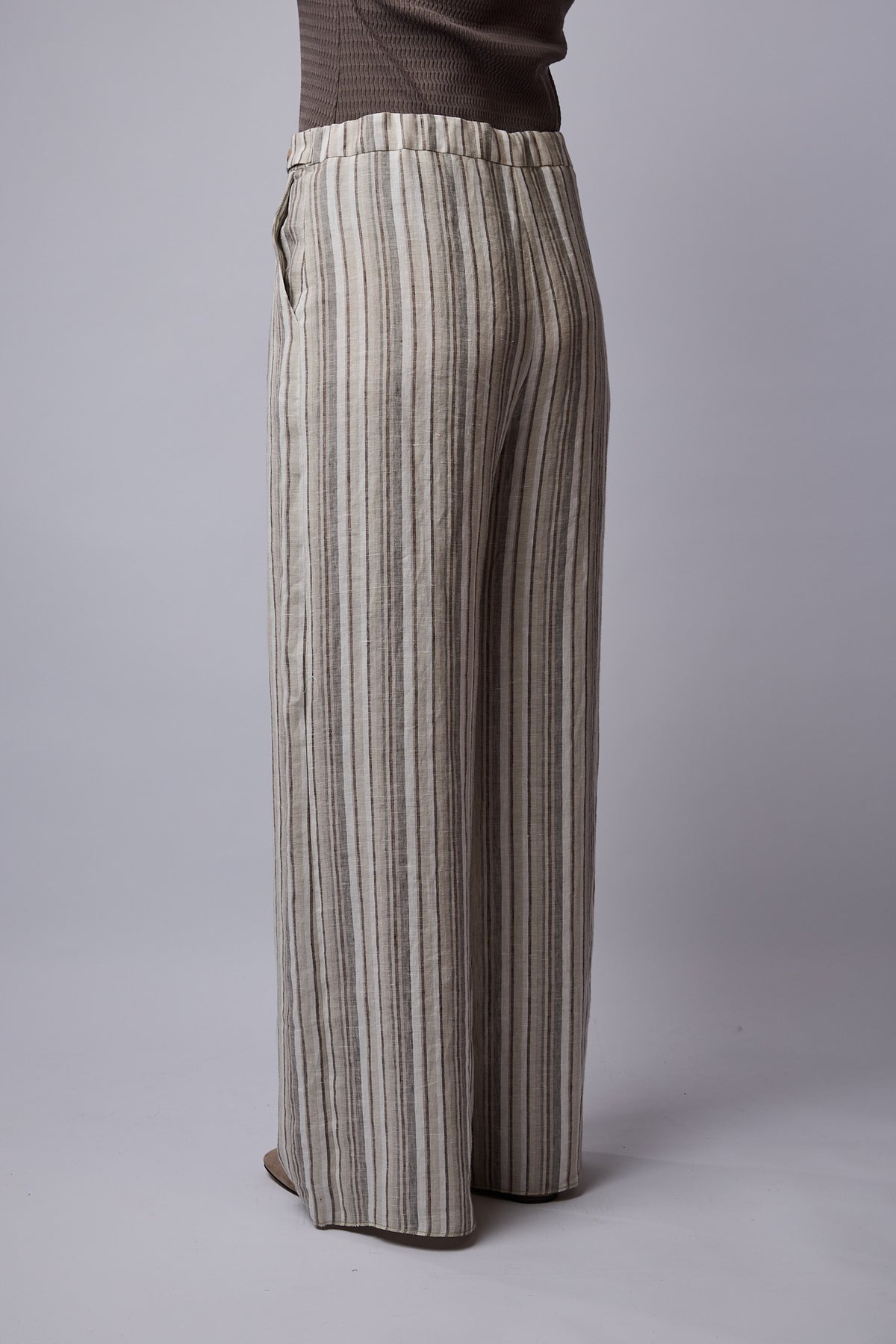 SYLVIA RILEY Remy linen pants