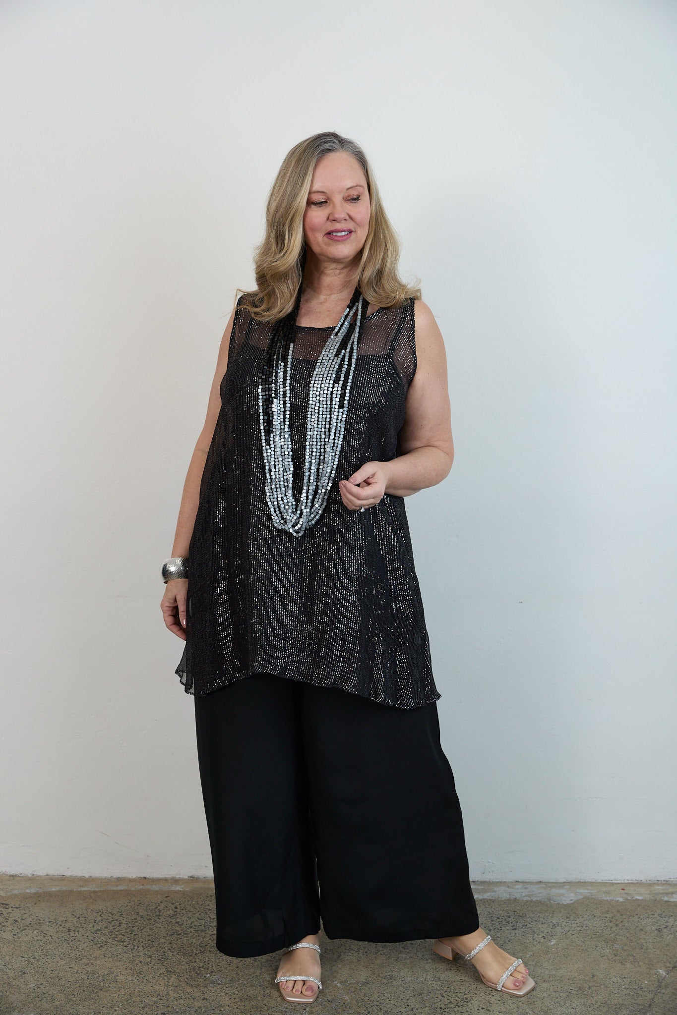 SYLVIA RILEY Sei Tunic Sparkle