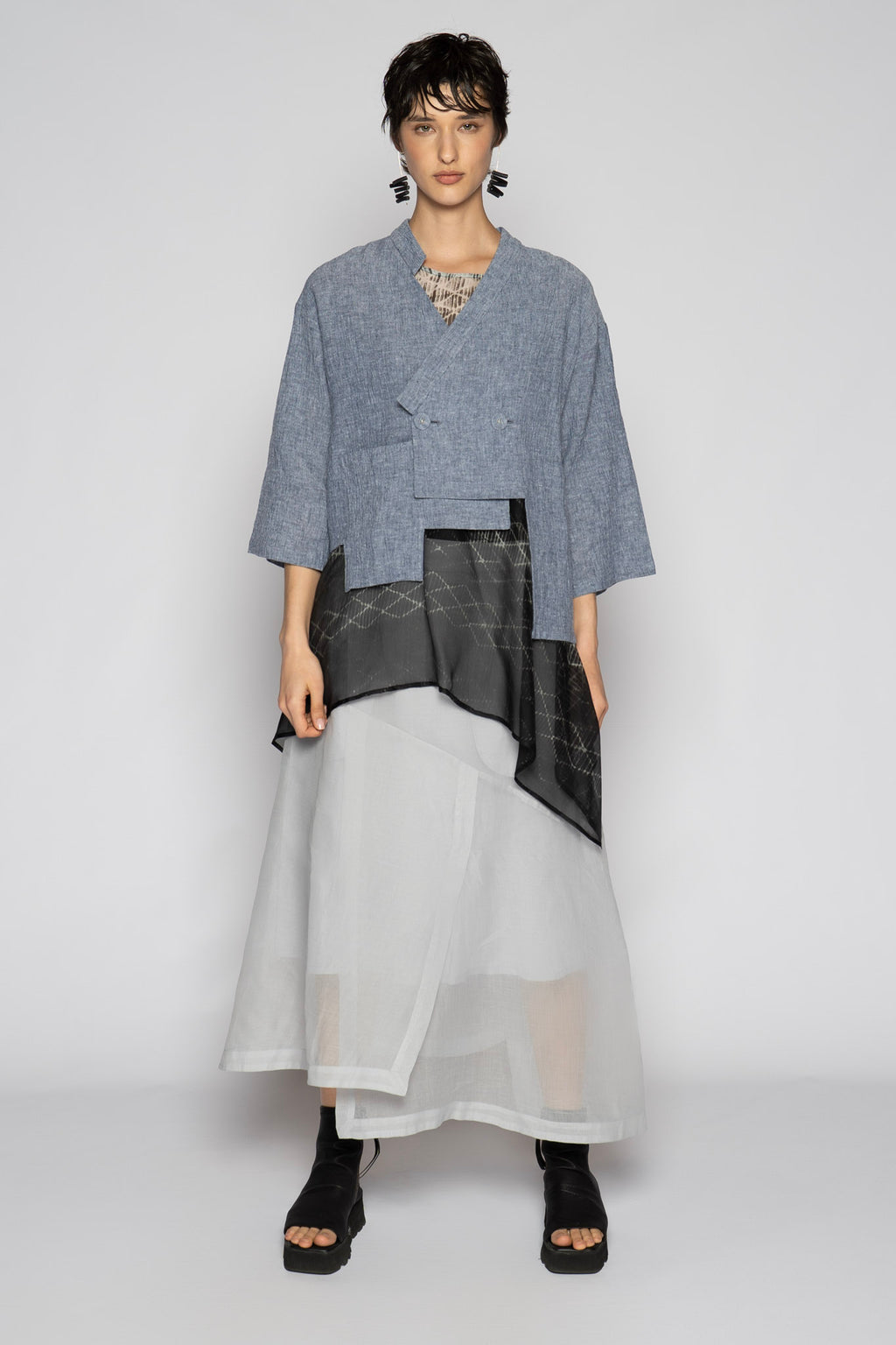 DOGSTAR Melange Short Jacket denim