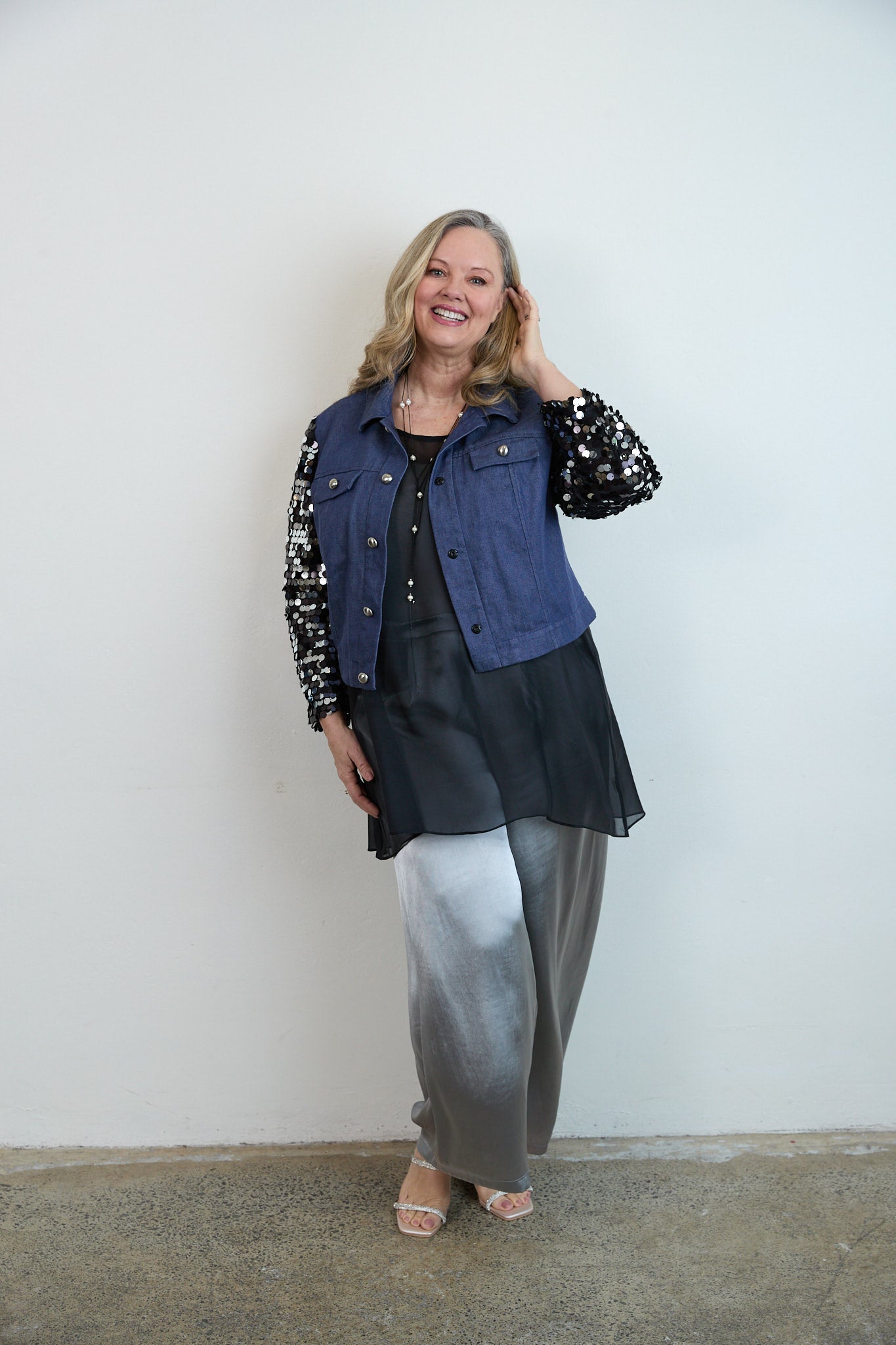 SYLVIA RILEY Erin Mercury Pants