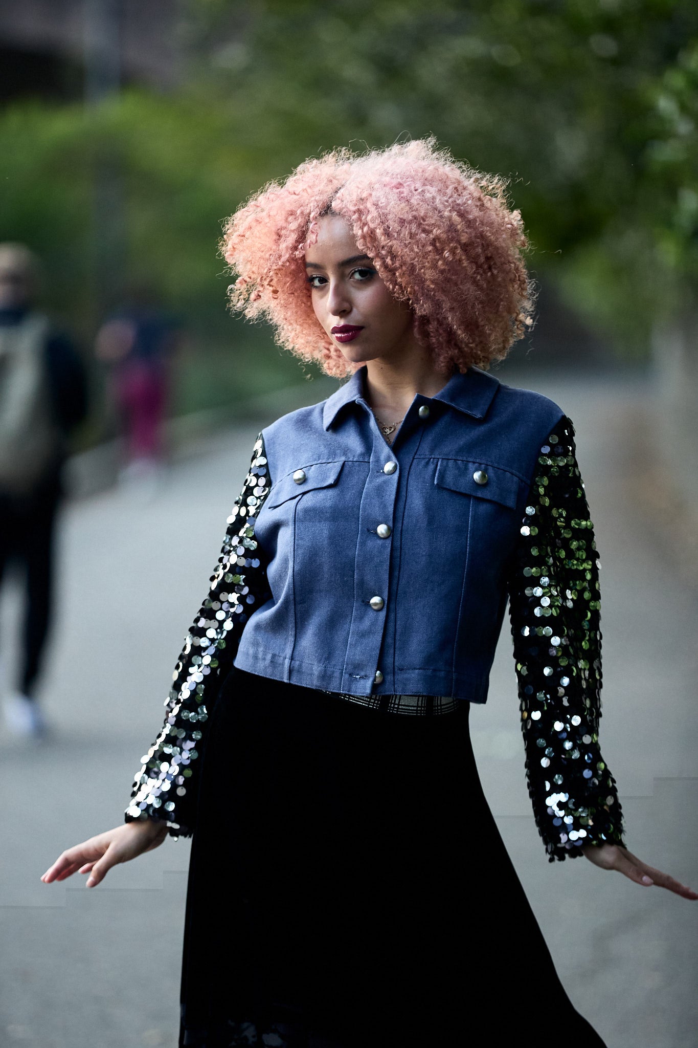 SYLVIA RILEY Dulcie Cropped Jacket
