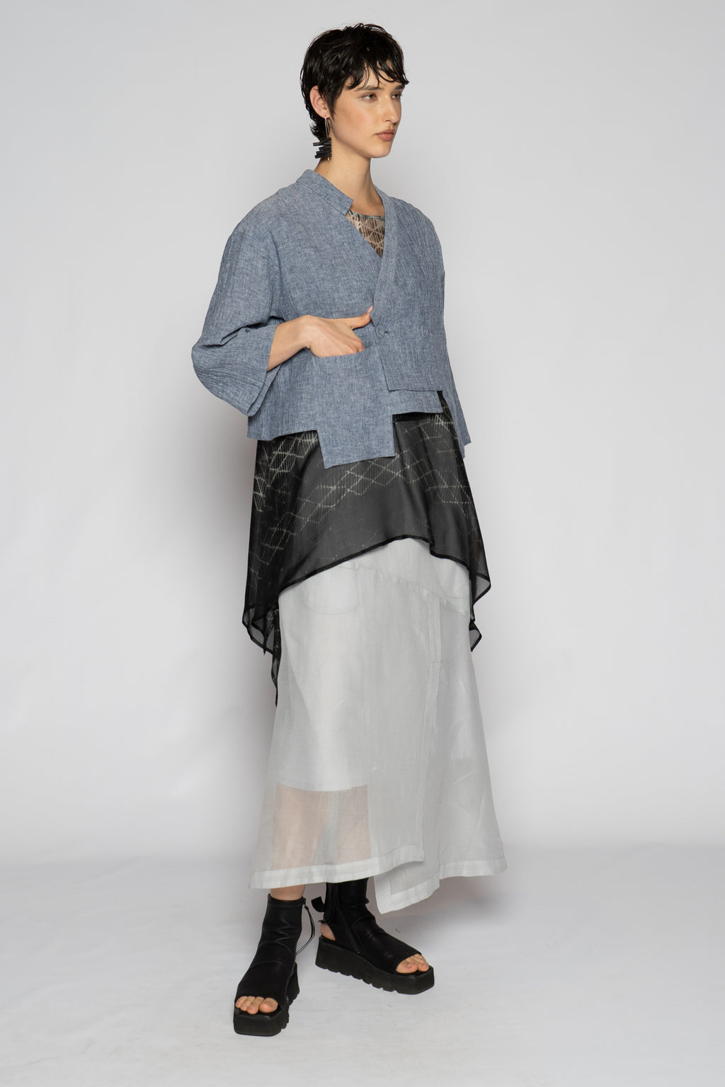DOGSTAR Melange Short Jacket denim