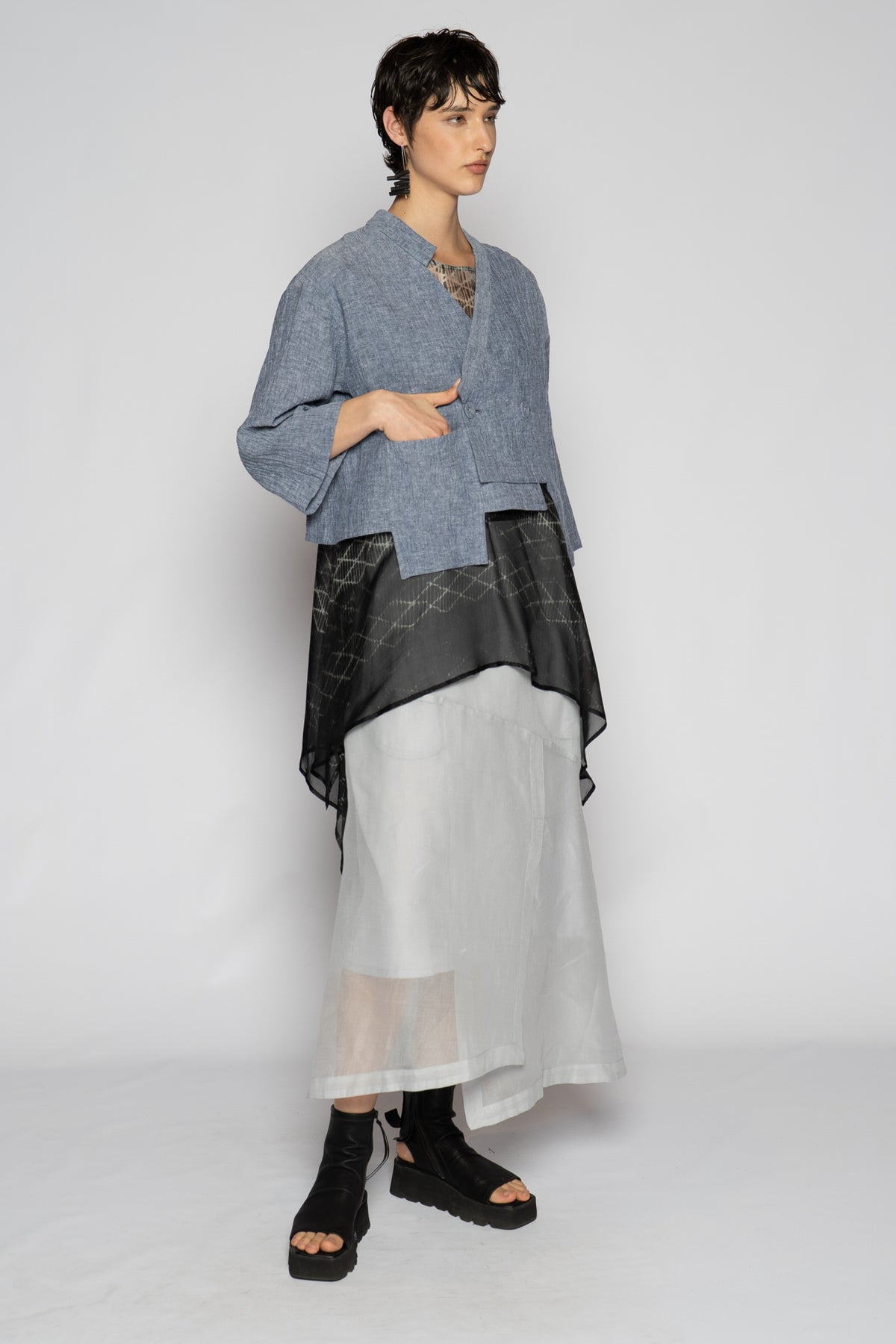 DOGSTAR Melange Short Jacket denim
