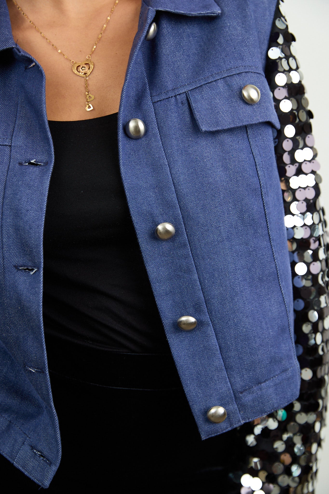 SYLVIA RILEY Dulcie Cropped Jacket