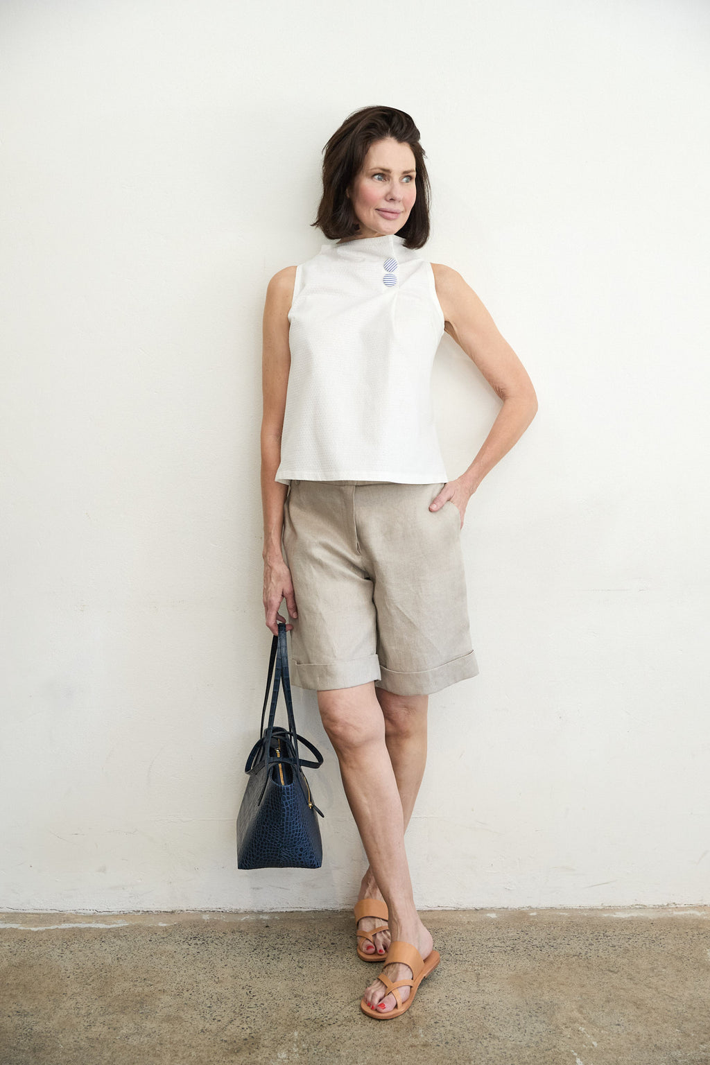 Astoria Cotton Pique Top