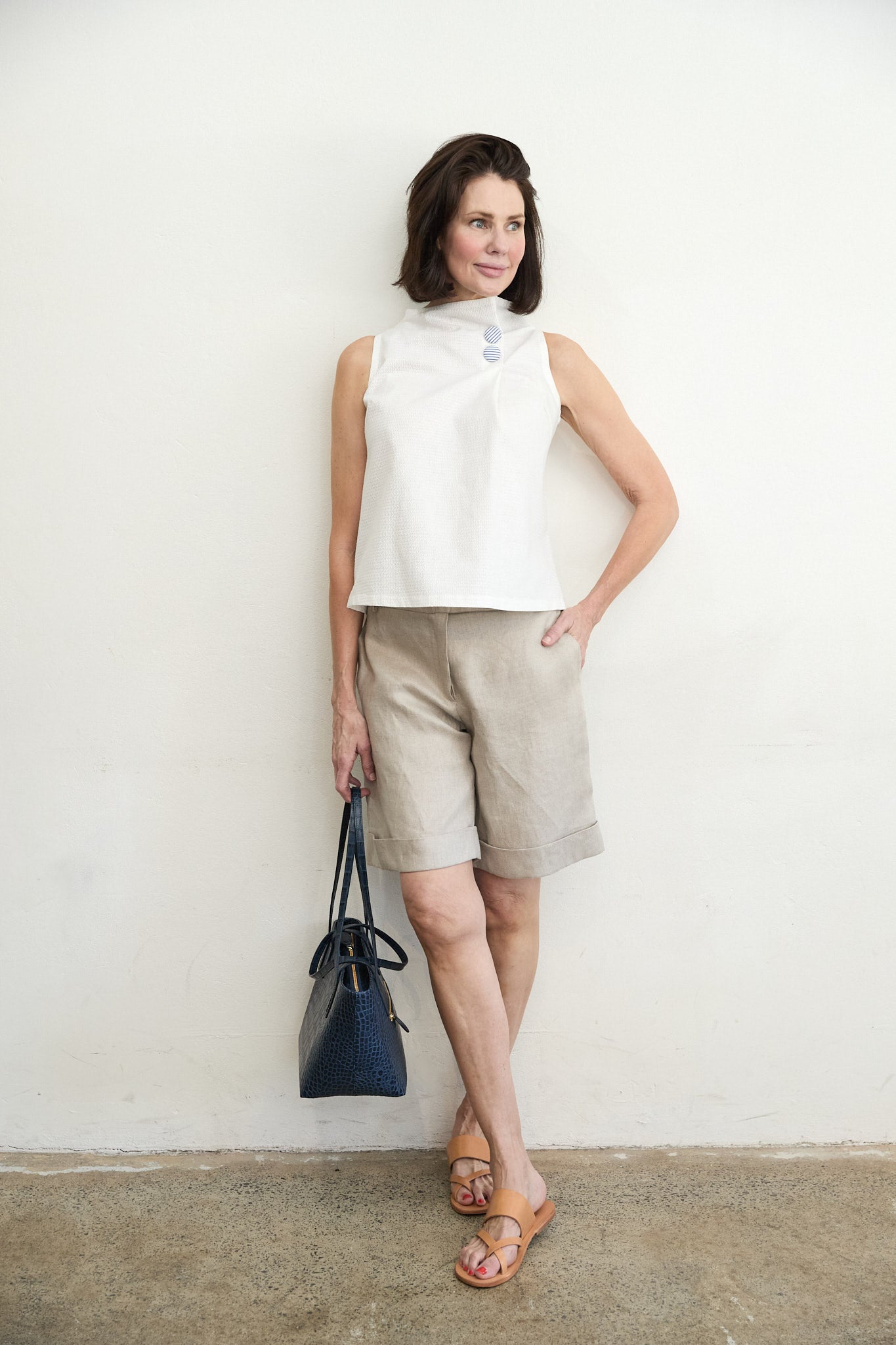 Astoria Cotton Pique Top