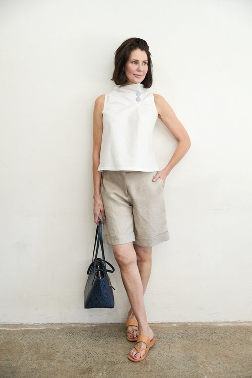 Astoria Cotton Pique Top