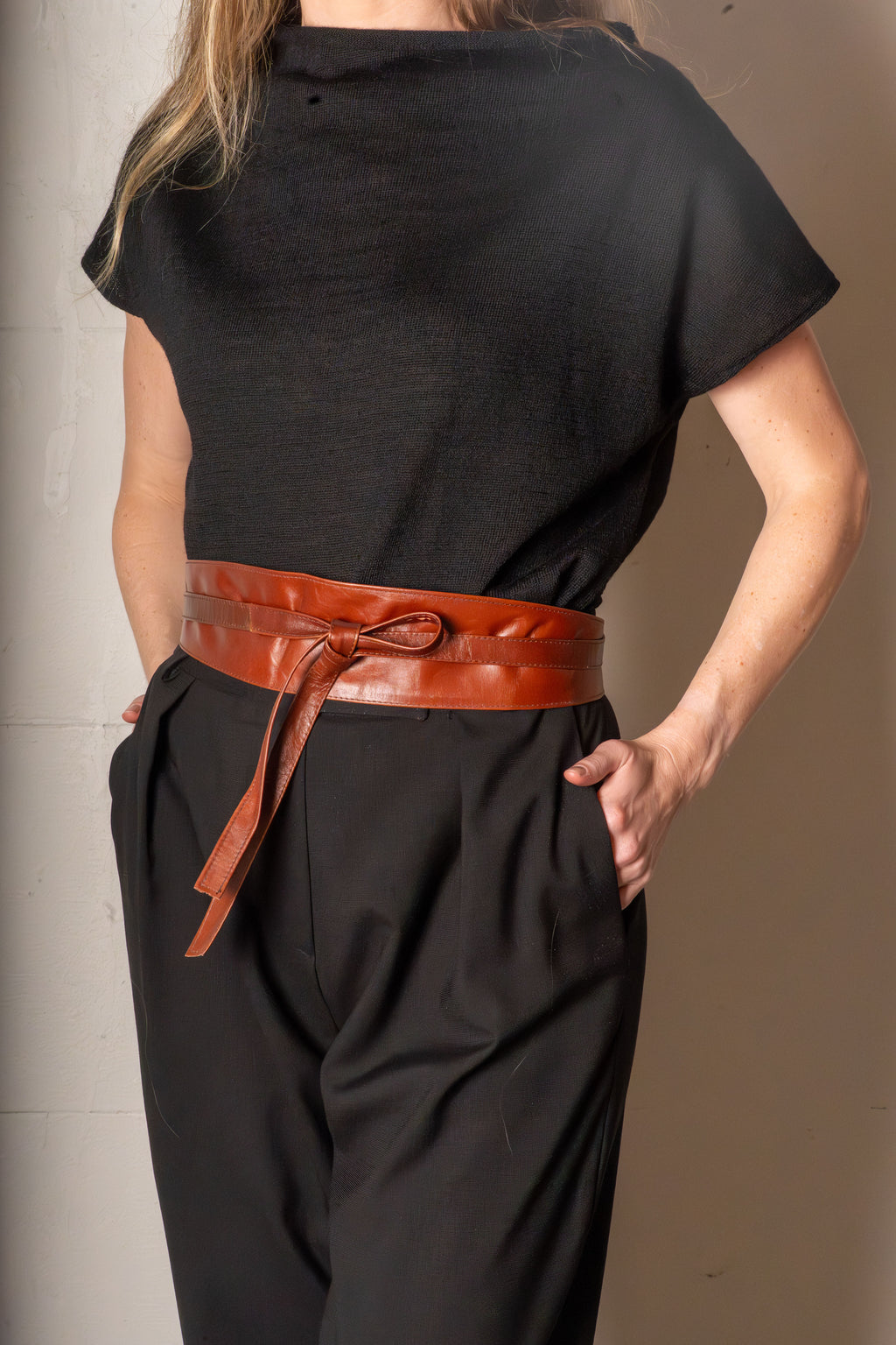 Leather Wrap Belt
